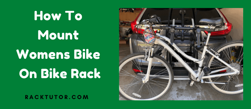 How To Mount Womens Bike On Bike Rack